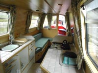 Narrowboat galley